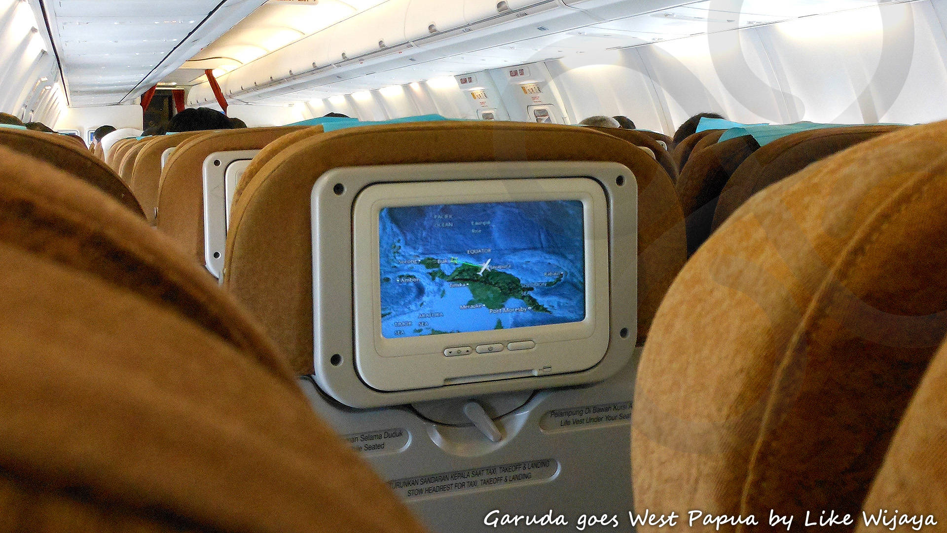 Many of the main towns in West Papua can be reached in unprecedented comfort with Garuda Indonesia, Indonesia's national carrier and now among a select few five-star airlines in the world. Copyright &copy; Like Wijaya